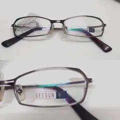 SEESUN BLOCK TITANIUM 413-c04 メガネ 新品
