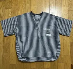 GENTIL ストライプ プルオーバー Tシャツ