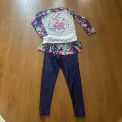 ラッシュガード　上下セット　150cm