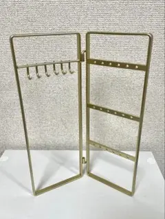 アクセサリースタンド　マットゴールド