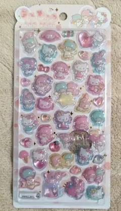 うるちゅるポップシール サンリオ キキララ キティ マイメロ 正規品 うるちゅる