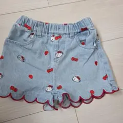 リトシー Hello Kitty デニムショートパンツ 90