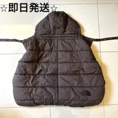 【美品】ノースフェイス ベビーシェルブランケット ストレートブラウン