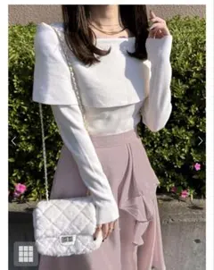 GRL オフショルニットトップス[an1432] アイボリー