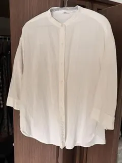 UNIQLO 五分袖 ホワイト XL