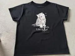 repipi ネコ　tシャツ　リボン