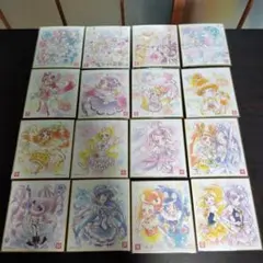 プリキュア 色紙アート５ 16枚　コンプリートセット