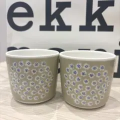 新品未使用　マリメッコ　 プケッティ ラテマグ ベージュ