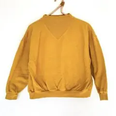 ■coca 裏毛V切替タートルネックプルオーバー130㎝■