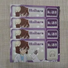 名探偵コナン　アニメイト特典　AUTUMNフェア　チケット風カード　灰原哀