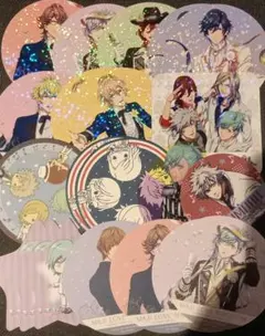 うたプリ　カラ鉄　アニカフェコースター　ホロ　藍　嶺二　トキヤ　瑛一　蘭丸　瑛二