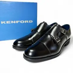 【新品未使用】 KENFORD ダブルモンク　ブラック ビブラムソール 26cm