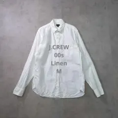 00s J.CREW リネンシャツ M 長袖