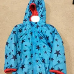 星柄アウター 青 赤