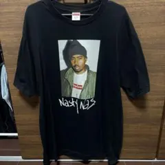 シュプリーム Supreme ナズ NASTシャツ M ブラウン 写真プリント 
