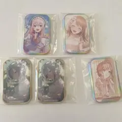 プロセカ 花里みのり 巡音ルカ 日野森志歩 ジュンブラ スクエア缶バッジ 5点
