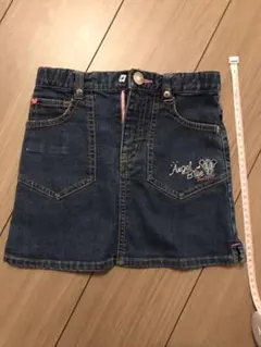 美品 Angel Blue（エンジェルブルー）デニムスカート 120cm
