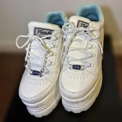 Yosuke ホワイト/厚底スニーカー 23.5