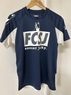 soccer junky シャツ Sサイズ ネイビー