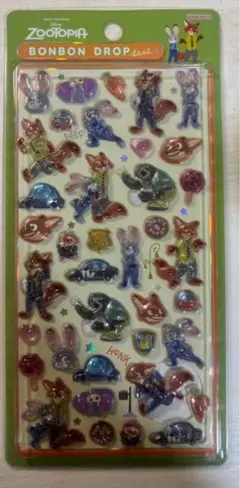 ボンボンドロップシール ズートピア　正規品　第一弾　第二弾