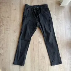 メンズ　GRAMICCI ブラックストレートデニム