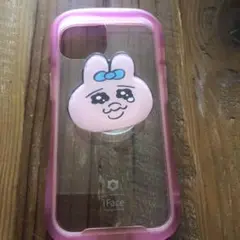 お値下げ　iFace iPhone14ケース　おぱんちゅうさぎ