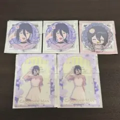 チェンソーマン　プリンスホテル　レゼ　グリッター　ミニキャラ　缶バッジ　カード