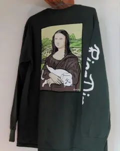 RIPNDIP モナリザ ロンT 長袖カットソー オリーブ Lのサムネイル
