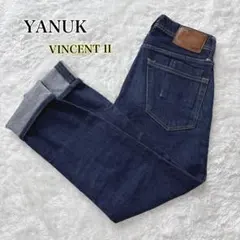 美品✨　YANUK VINCENTⅡ ヴィンセントⅡ　w31 黒　ダメージ加工 2025年最新】yanuk vincent iiの人気アイテム - メルカリ