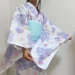 セパレート浴衣　帯と浴衣の2点セット