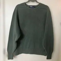 90s Polo by Ralph Lauren コットンセーター LL