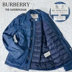 ♡美品♡ BURBERRY サンドリンガム 中綿ジャケット L バーバリー