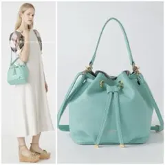 【新品】ブルーレーベルクレストブリッジ　定価4.2万　日本製　カラーレザーコロン