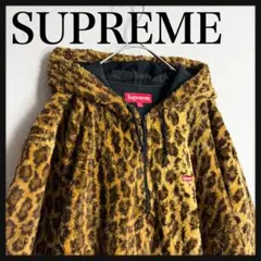 supreme ハーフジップ トレーナー Large 黒/レオパード 2025年最新】supreme ハーフジップ レオパードの人気アイテム