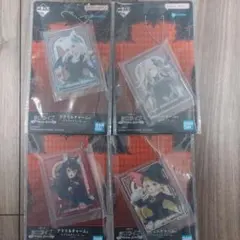 一番くじ　ホロライブ VillainStyle 　アクリルチャーム 4種　コンプ
