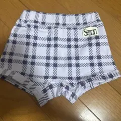 Semon チェック柄 ボクサーパンツ 100cm