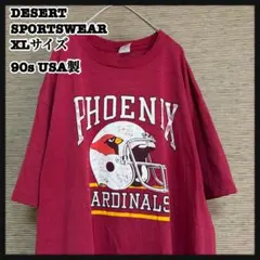 NFL】USA製Tシャツ　90ｓフェニックスカーディナルスアメフトビンテージ45のサムネイル