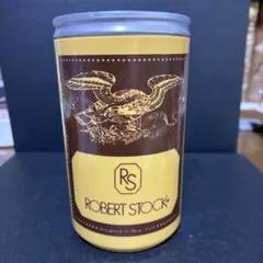 ノベルティ　ROBERT STOCK 缶型 おしぼりケースのサムネイル