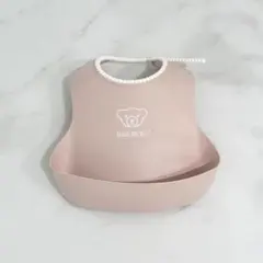美品】BABYBJÖRN お食事エプロン ピンク