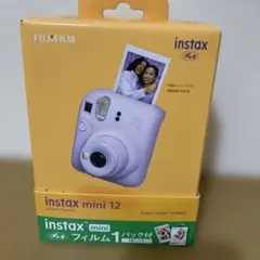 FUJIFILM instax mini 12 Lilac Purple 本体