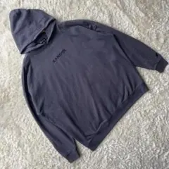 !【KANGOL】カンゴール パーカー グレー フリーサイズ ロゴ 376のサムネイル