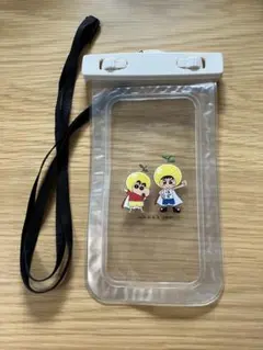 ゆずマン×クレヨンしんちゃん 防水スマホケース