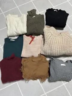 ニット9点まとめ売り
