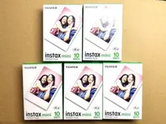 FUJIFILM instax mini インスタントフィルム 5パック