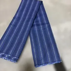 紗八寸なごや帯 白系 青系 博多織 - メルカリ
