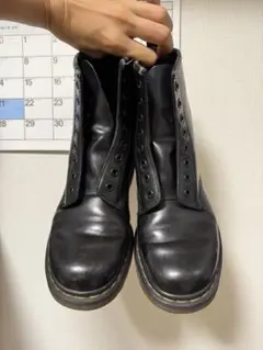 Dr. Martens ドクターマーチンブラックブーツ 8ホール