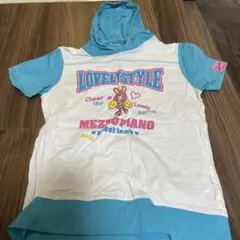 メゾピアノフード付きTシャツ 160cm 平成女児