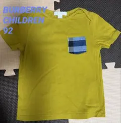 バーバリー　92 Tシャツ 黄色のサムネイル