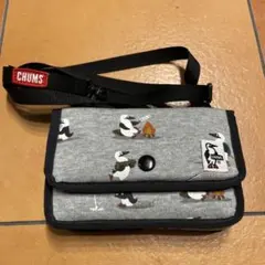 CHUMS ペンギン柄 ショルダーバッグ