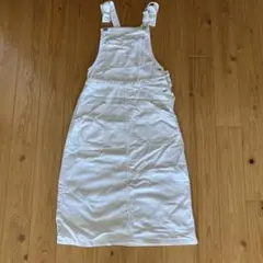 ZARA ホワイト サロペット XS